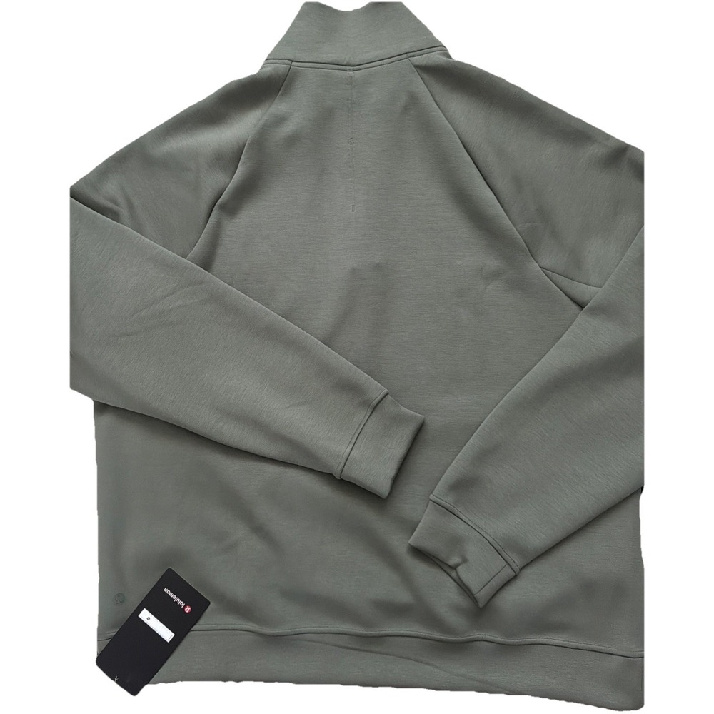 NWT Lululemon Smooth Spacer Quarter Zip Willow Leaf Mens Size Large LM3GN0S - Picture 5 of 7